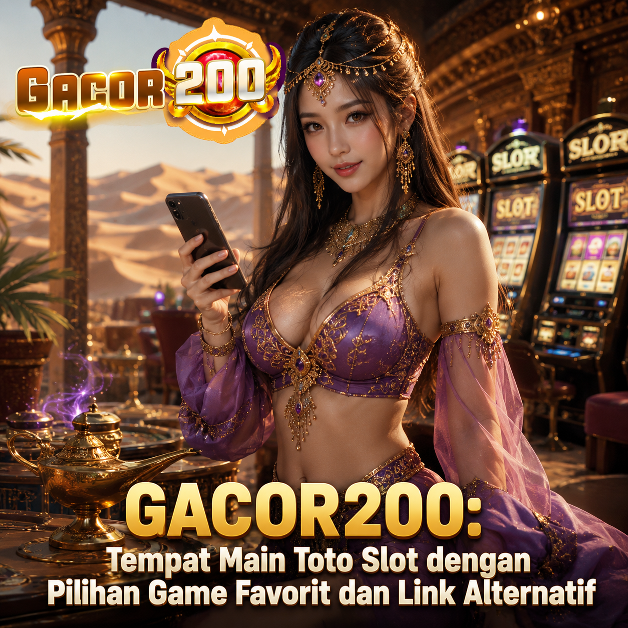 GACOR200: Tempat Main Toto Slot dengan Pilihan Game Favorit dan Link Alternatif